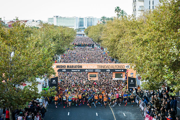 A Meia Maratona de Valência bate recorde de inscritos na edição de 2018