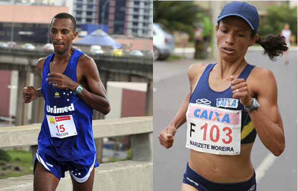 Maratona de SP: Marcos Alexandre Elias e Marizete Moreira são as esperanças do Brasil na prova.