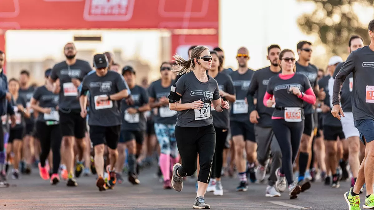 Corridas no Maranhão: imagem de corredores na Track&Field Run Series.